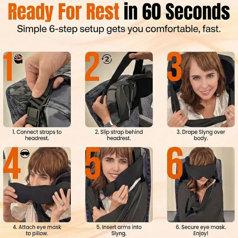 3-in-1Airplane Sleep Support S - Travel Accessories Long Flight review and price