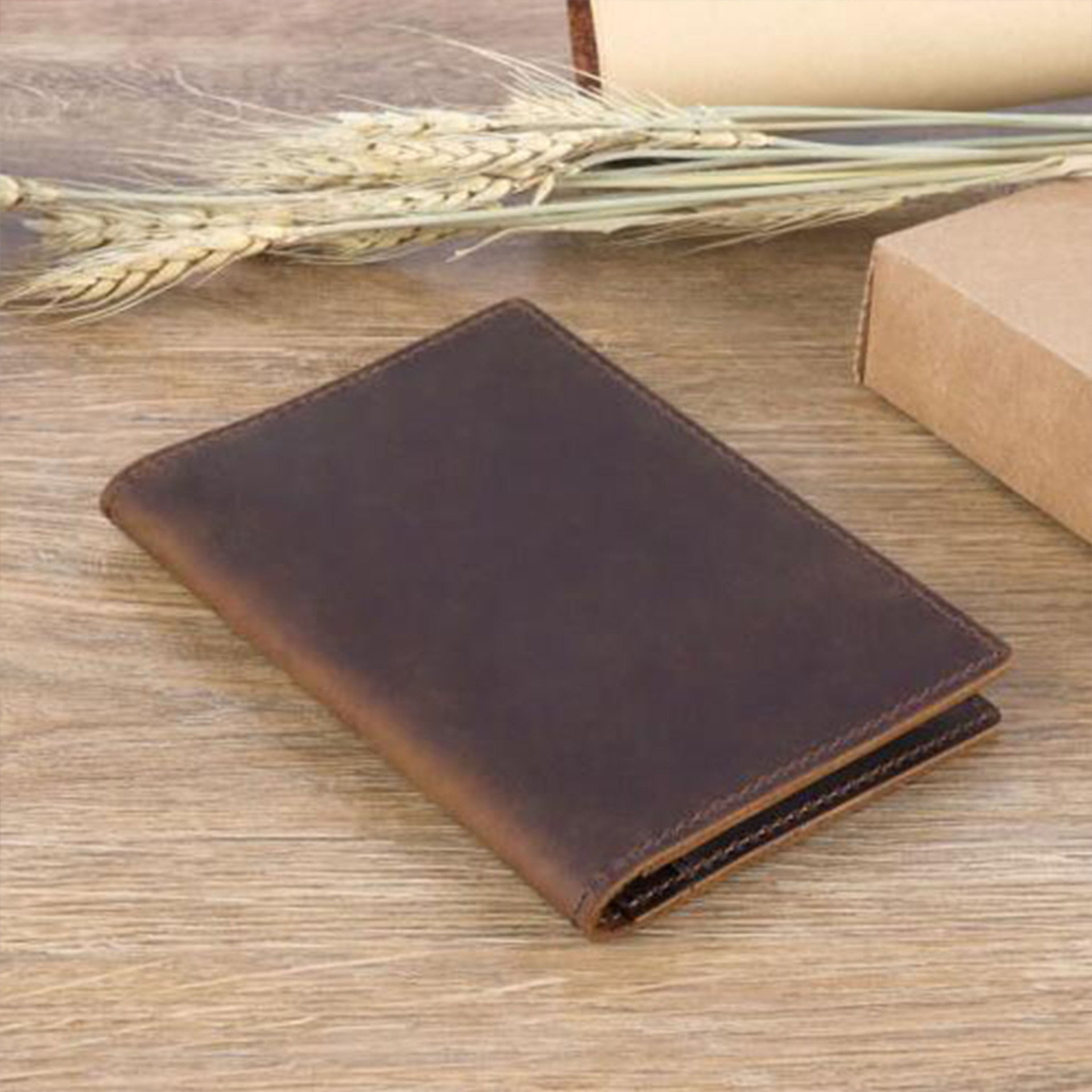 Crazy Horse Leather Passport C - Travel Accessories Wallet review and price