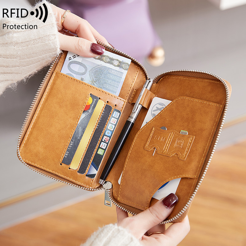 Minimalist and Fashionable RFI - Travel Accessories Wallet review and price