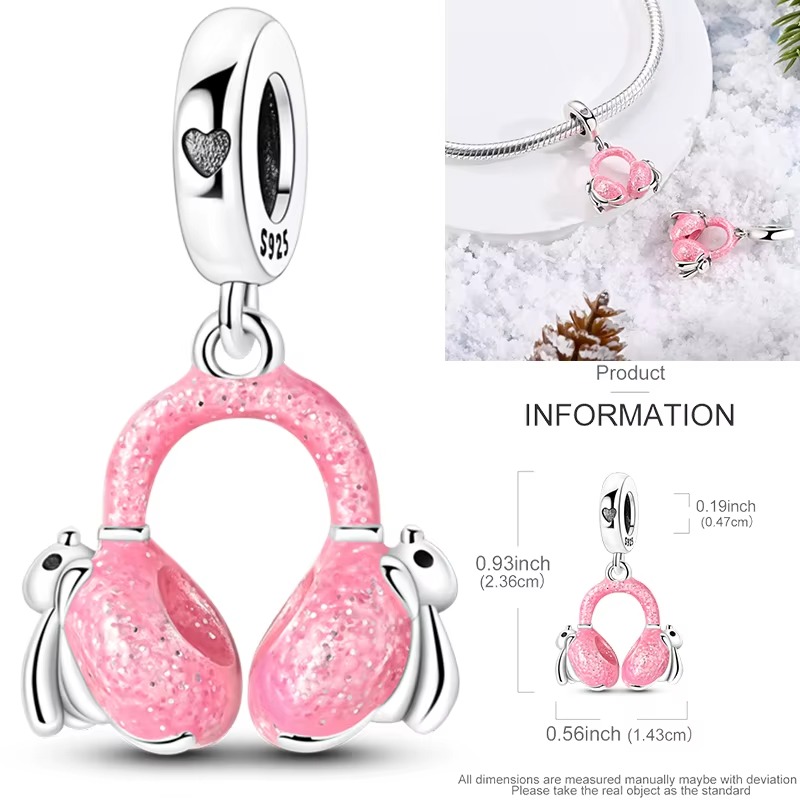 925 Sterling Silver Charm Bead - Travel Accessories Jewelry review and price