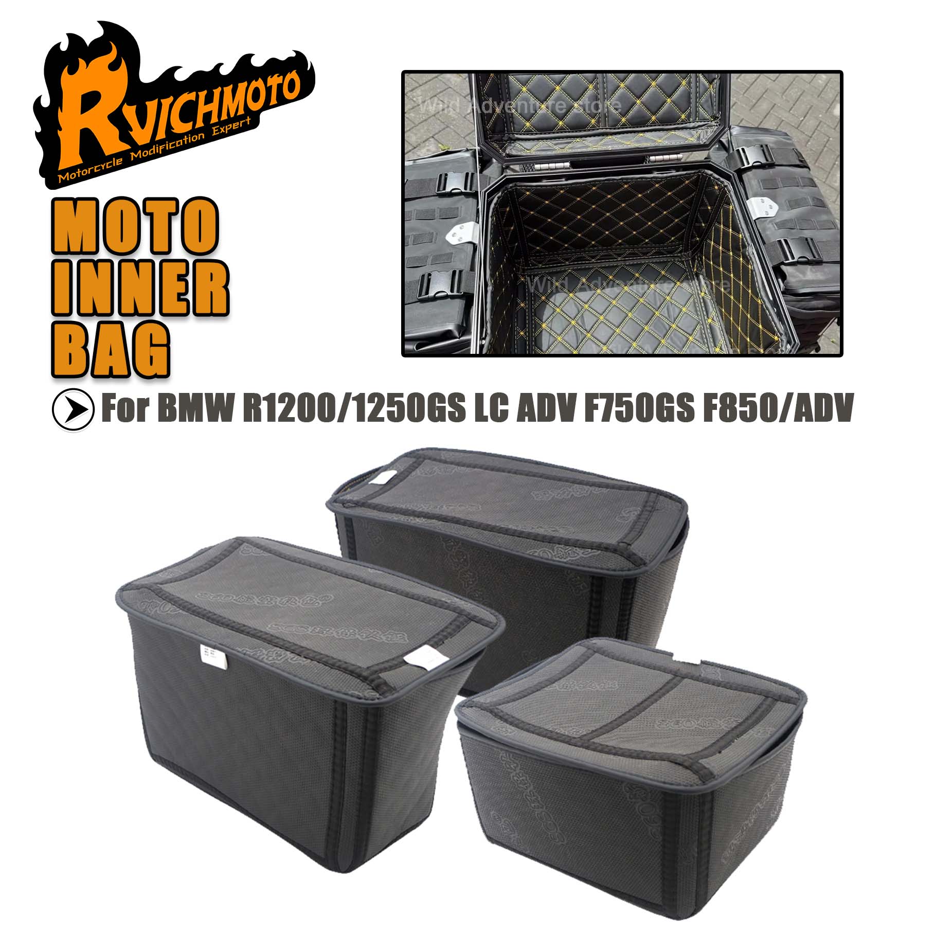 Motorcycle Panniers Top Case  - Luggage Cover Protector review and price