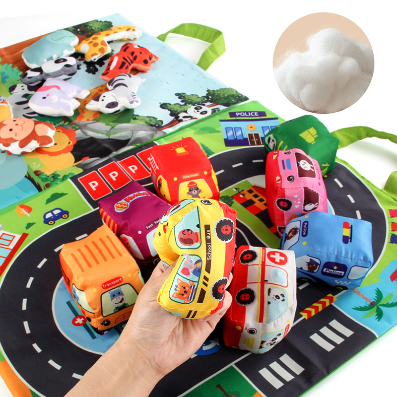 Soft Fabric Car Toy for Babies - Travel Accessories Baby review and price