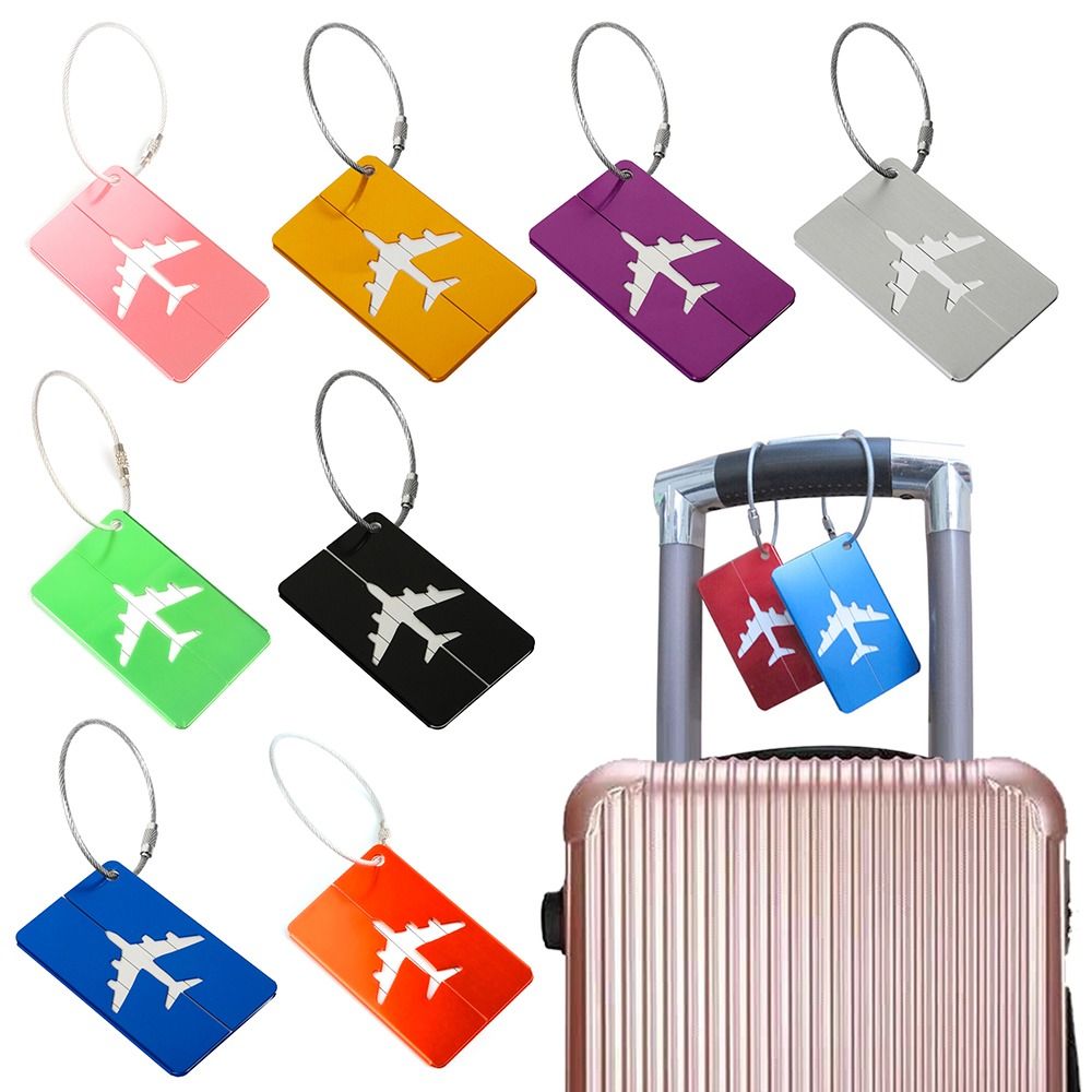 Aluminium Travel Luggage Tags  - Travel Accessories India review and price