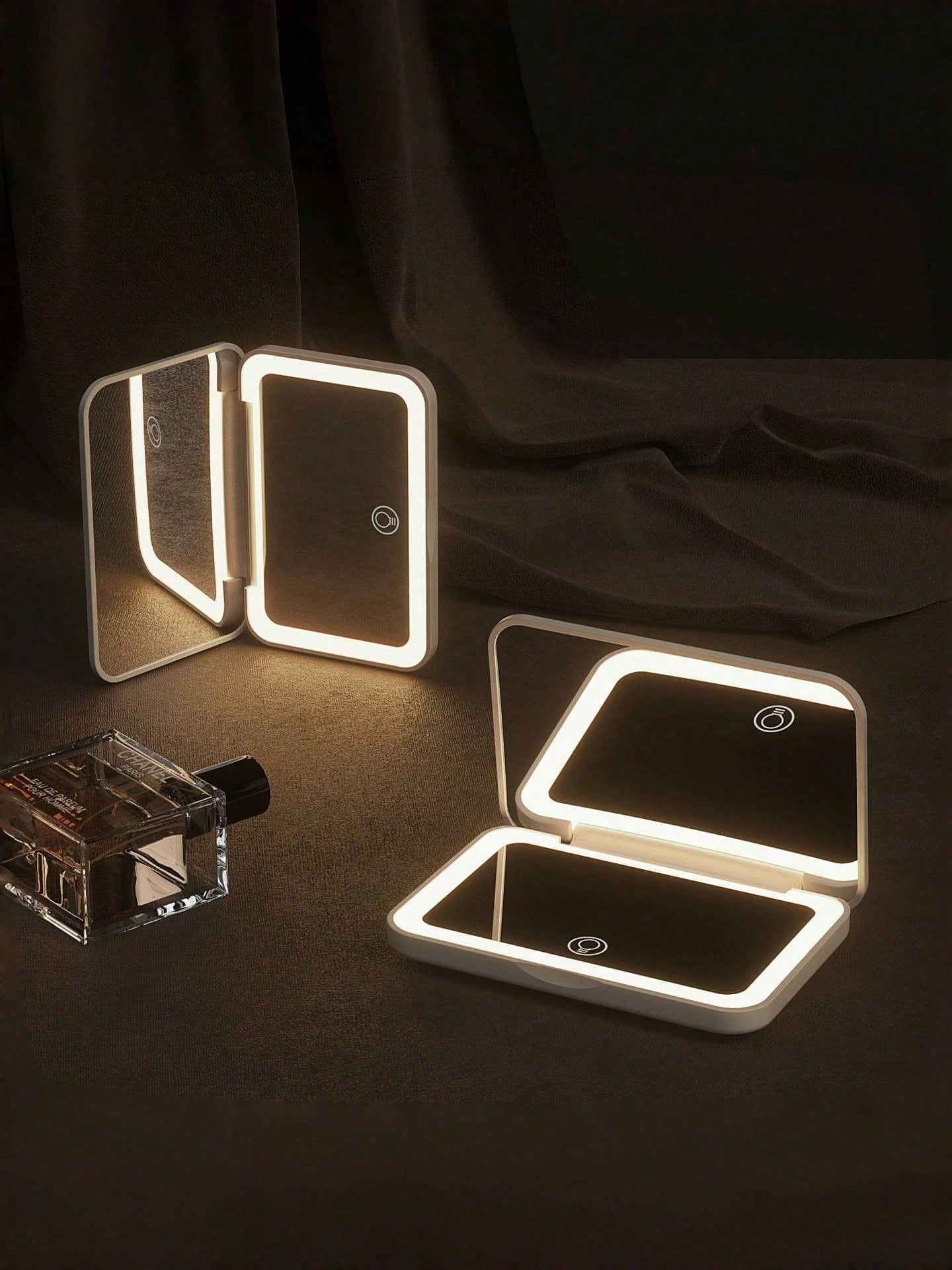LED Makeup Mirror With Touch S - Travel Accessories As Gifts review and price