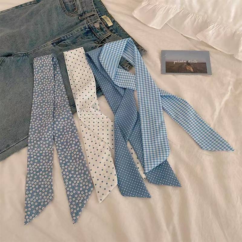 New Spring Blue‑Tone Twilly Sc - Travel Accessories Aesthetic review and price