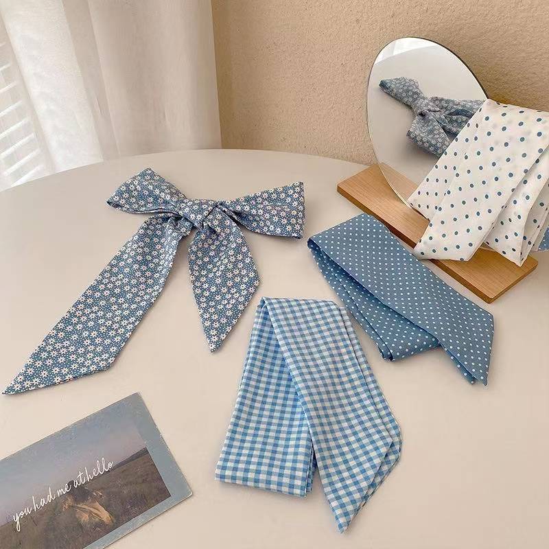 New Spring Blue‑Tone Twilly Sc - Travel Accessories Aesthetic review and price