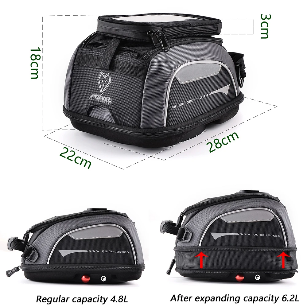 Tank Bag for BMW R NineT Pure  - Luggage Cover Protector review and price