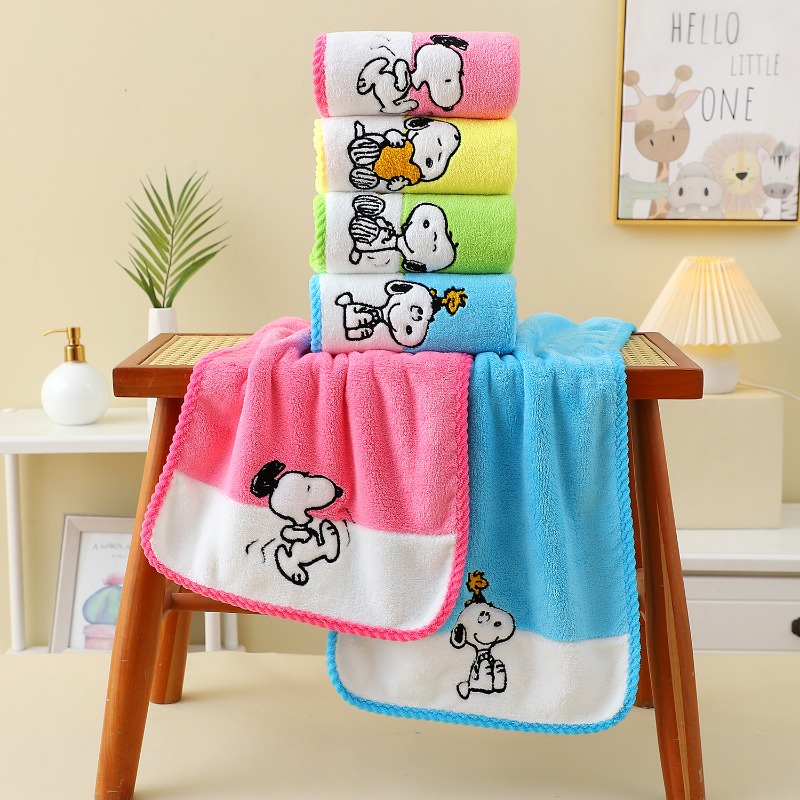 Soft Coral Fleece Snoopy Bath  - Travel Accessories As Gifts review and price